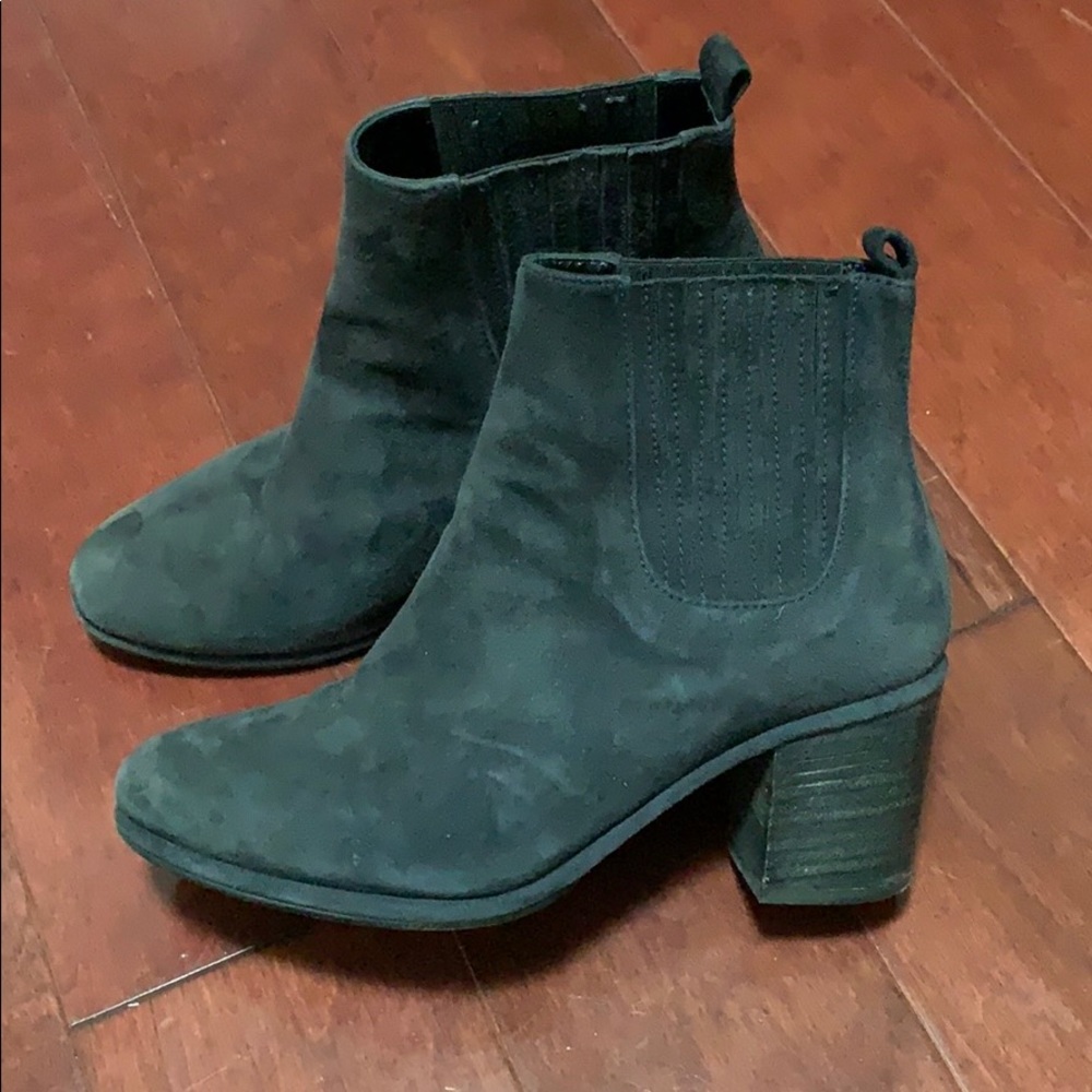 Opening Ceremony suede booties size 36